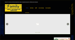 Desktop Screenshot of familytireandservice.com